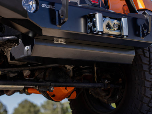 Rusty's Factory Front Bumper Skid Plate- JK Wrangler