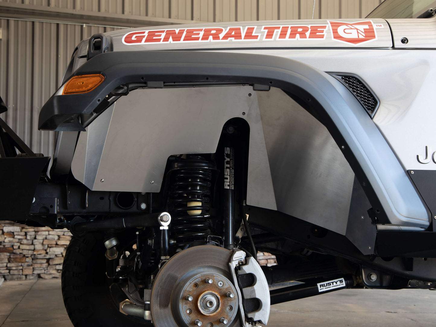 Rusty's Front Inner Fenders - 2018+ JL Wrangler / 2020+ JT Gladiator