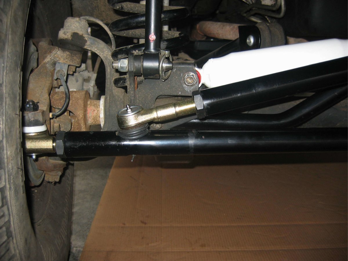 Rusty's Offset Tie Rod Steering System - XJ Cherokee / TJ Wrangler