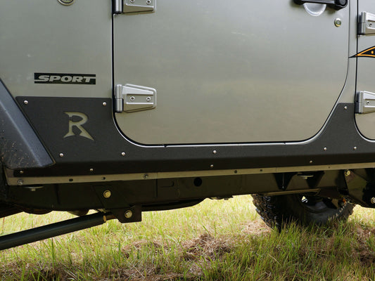 Rusty's JK Rocker Sliders - 2-Door - 07-18
