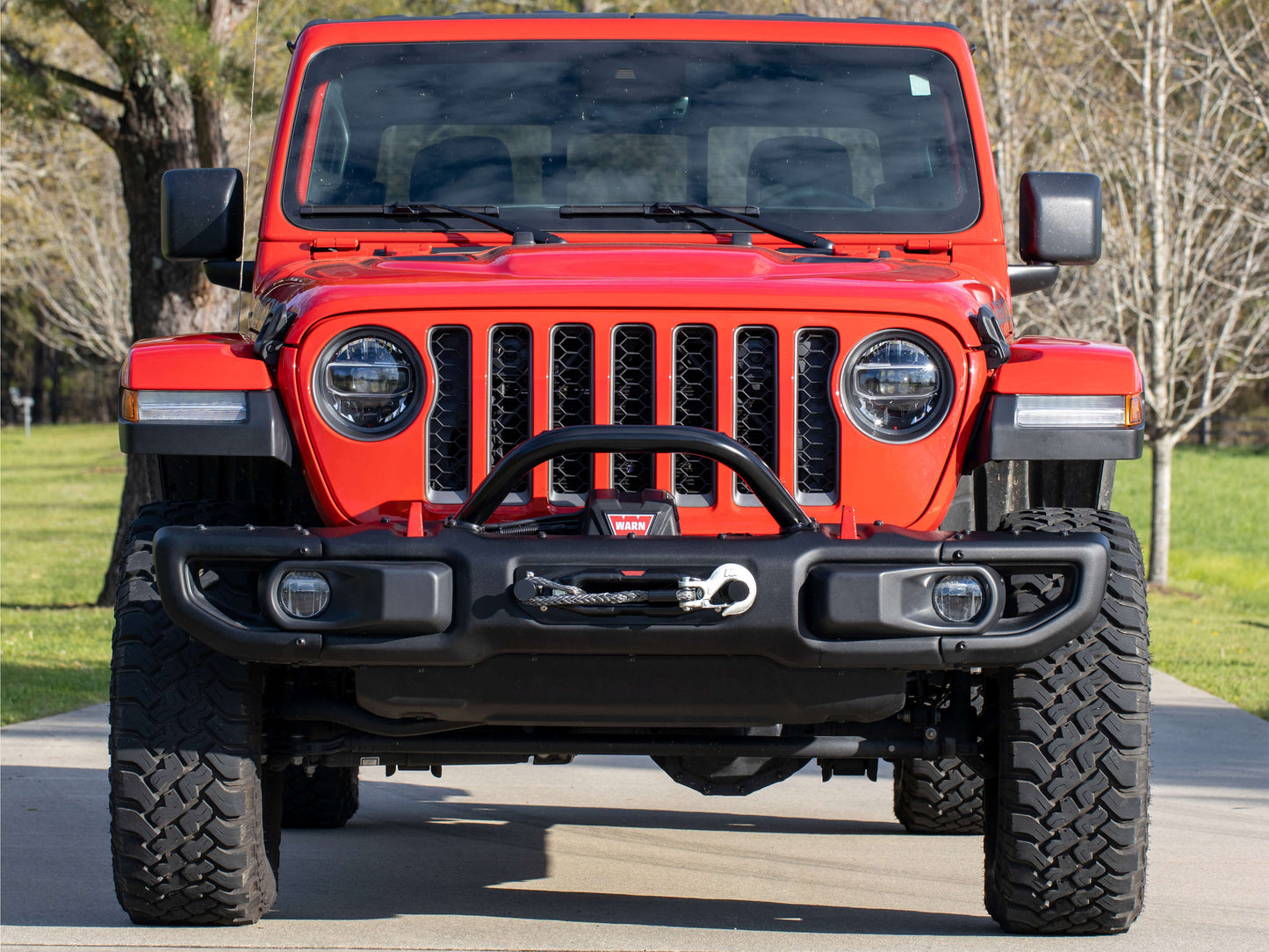 Rusty's JL / JT Factory Steel Bumper Accessories Package for 2018+ JL Wrangler / 2020+ JT Gladiator equipped with Factory Steel Bumper