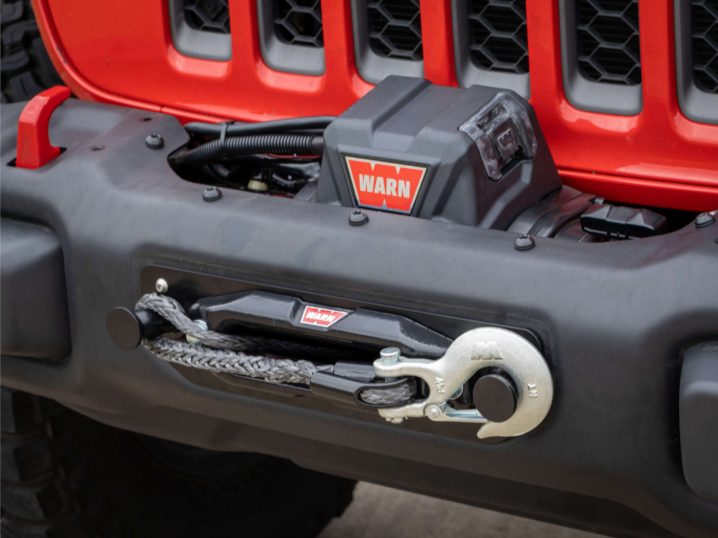 Rusty's JL / JT Factory Steel Bumper Accessories Package for 2018+ JL Wrangler / 2020+ JT Gladiator equipped with Factory Steel Bumper