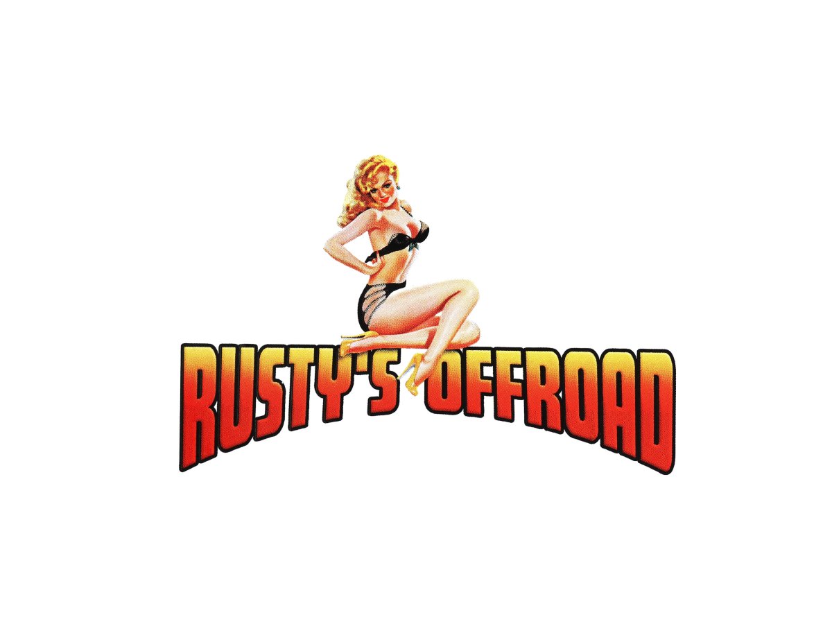 Rusty's Pinup Sticker