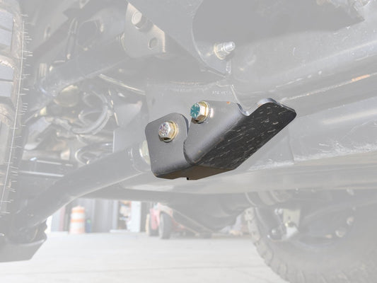 Rusty's Rear Lower Control Arm Frame Side Skid Plates - JL Wrangler