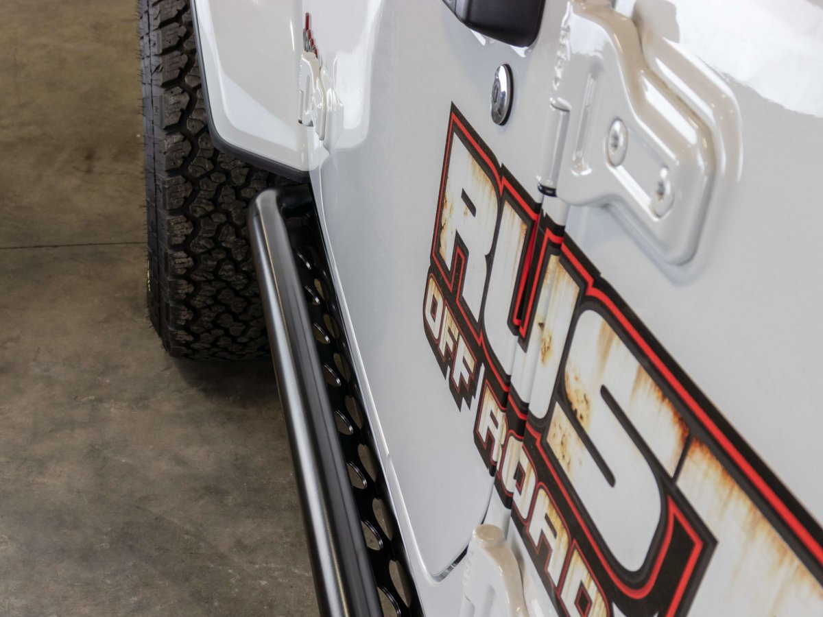 Rusty's Rocker Armor with Kicker Tube - 2018-2024 JL Wrangler 4-Door
