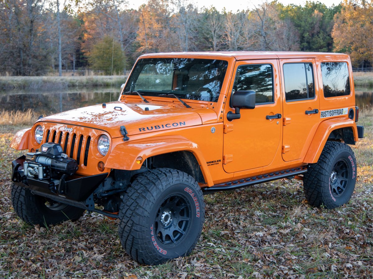 Rusty's SideStep Rocker Armor - '07-'18 JK Wrangler 4-Door