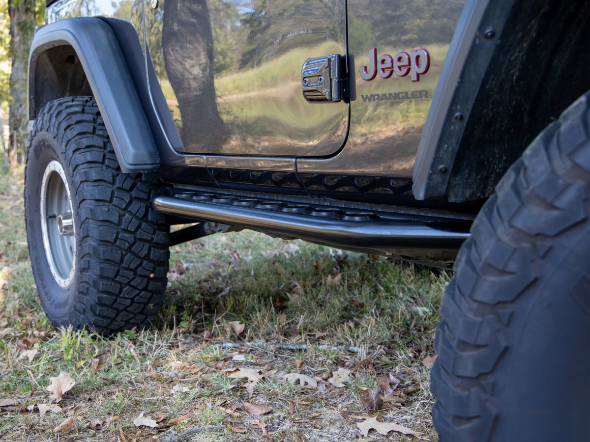 Rusty's SideStep Rocker Armor - 2018-2023 JL Wrangler 2-Door