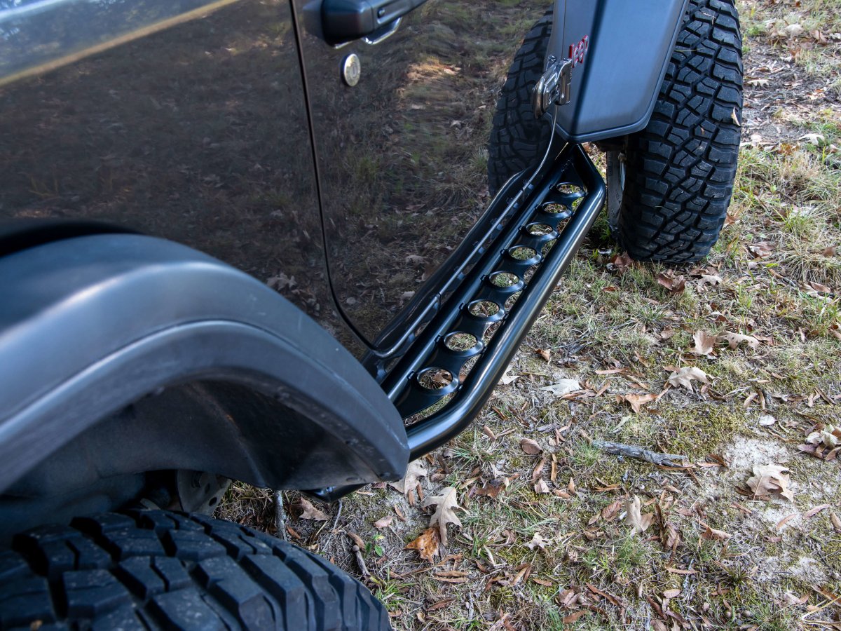 Rusty's SideStep Rocker Armor - 2018-2023 JL Wrangler 2-Door