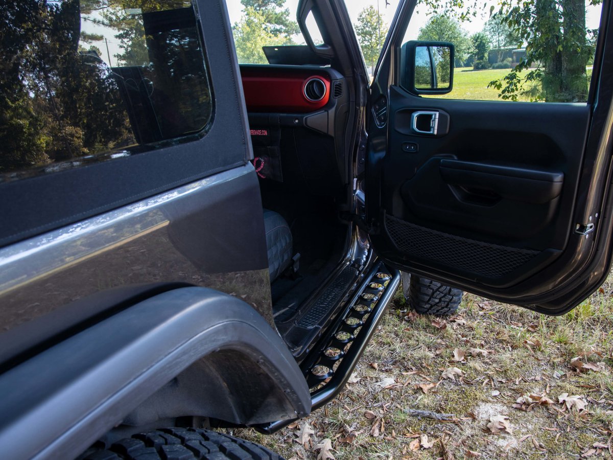Rusty's SideStep Rocker Armor - 2018-2023 JL Wrangler 2-Door