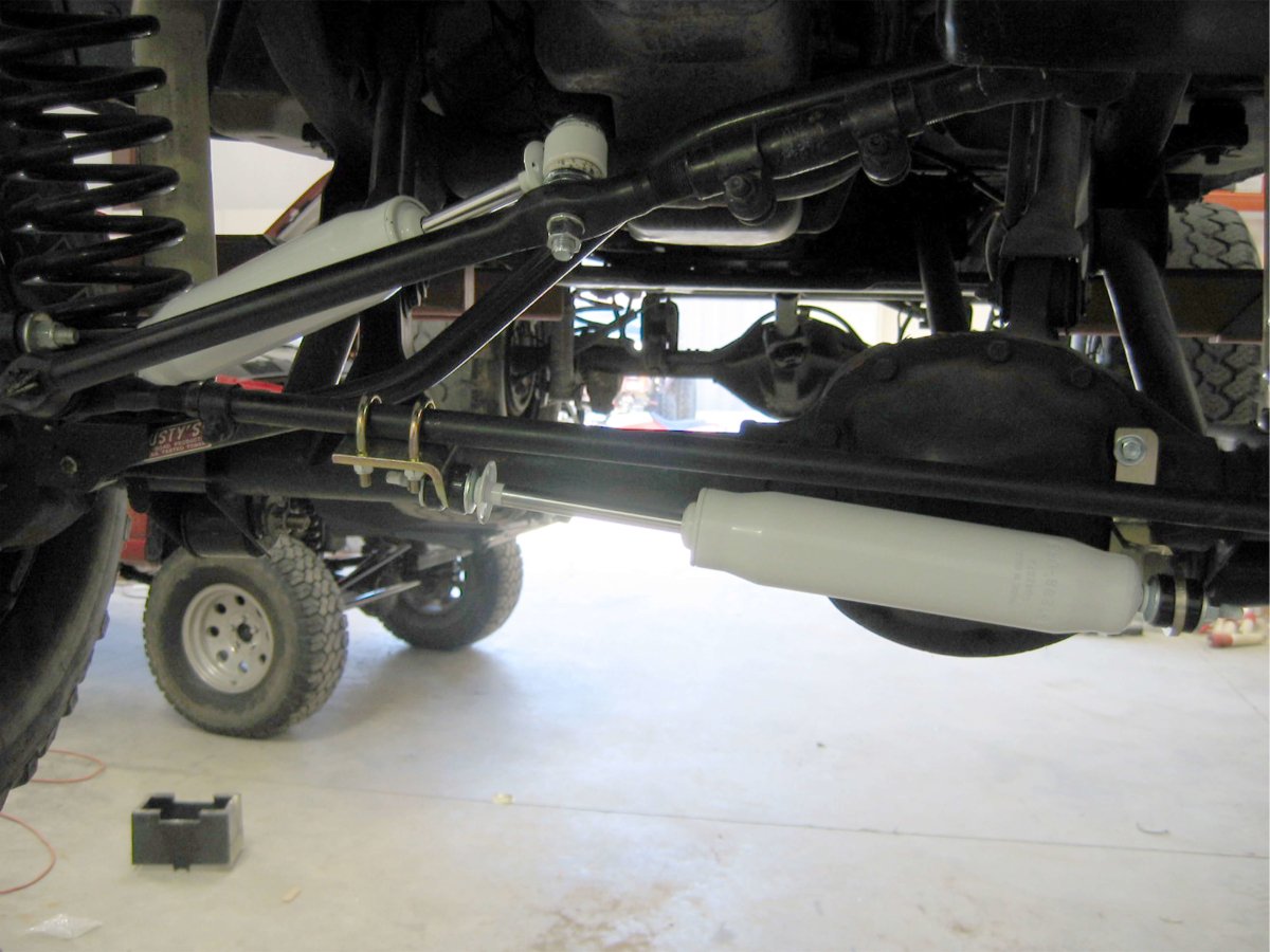 Rusty's Stabilizers - Double Steering XJ-ZJ-TJ D30 / D44 Two Cylinder Kit