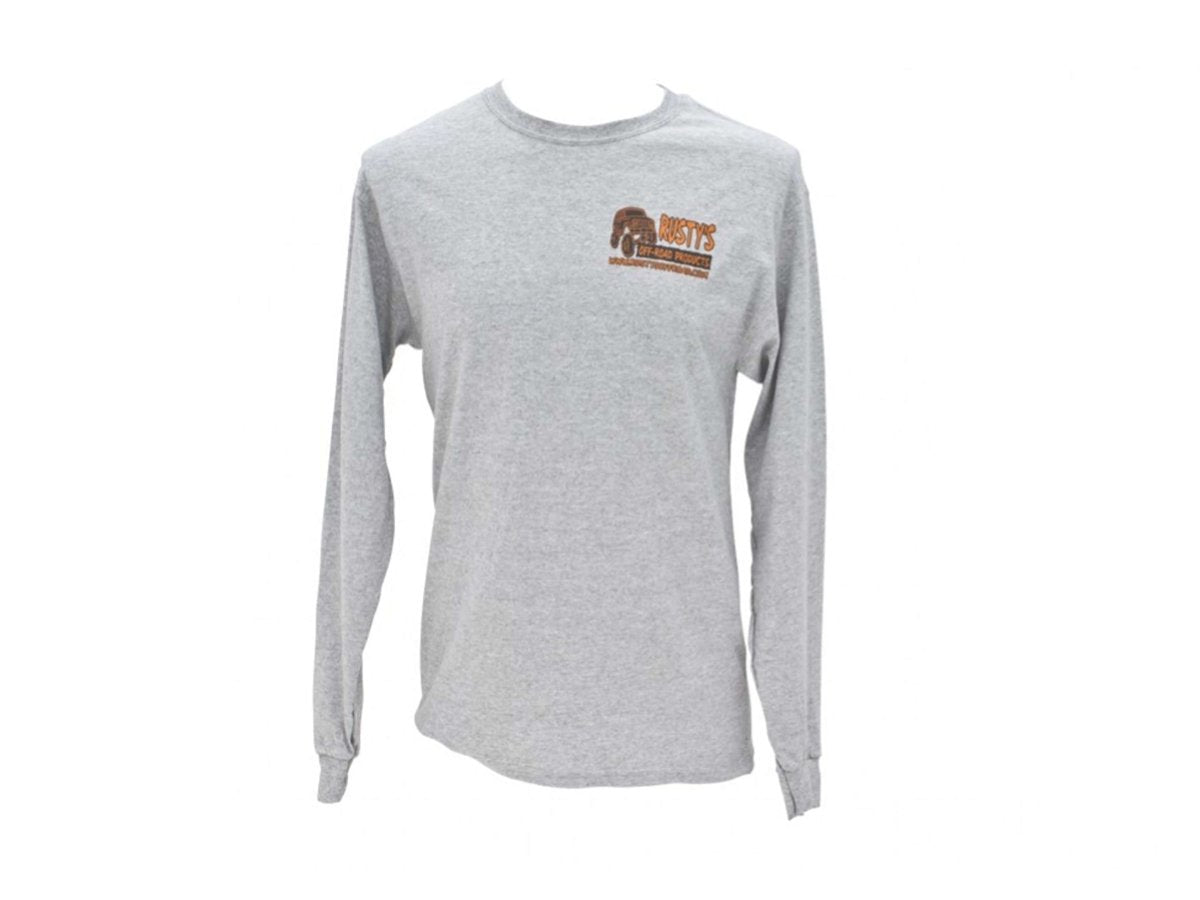 Rusty's Vintage Grey Long Sleeve T-Shirt