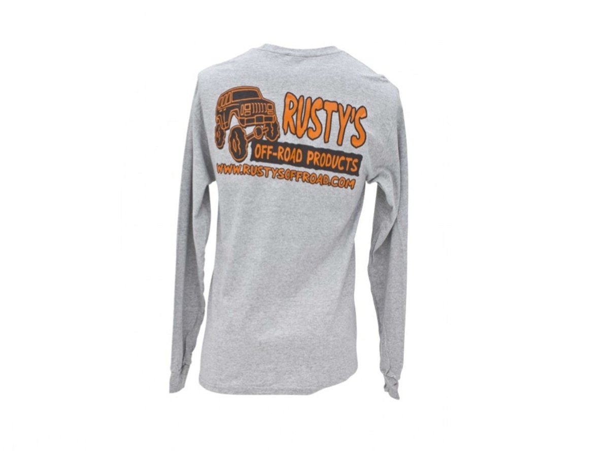 Rusty's Vintage Grey Long Sleeve T-Shirt
