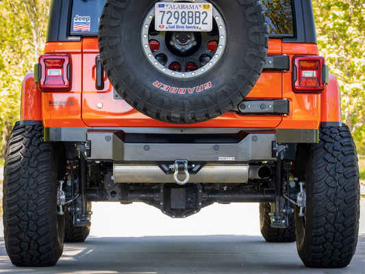 Rusty's Xtreme Trail Stubby Rear Bumper - JL Wrangler