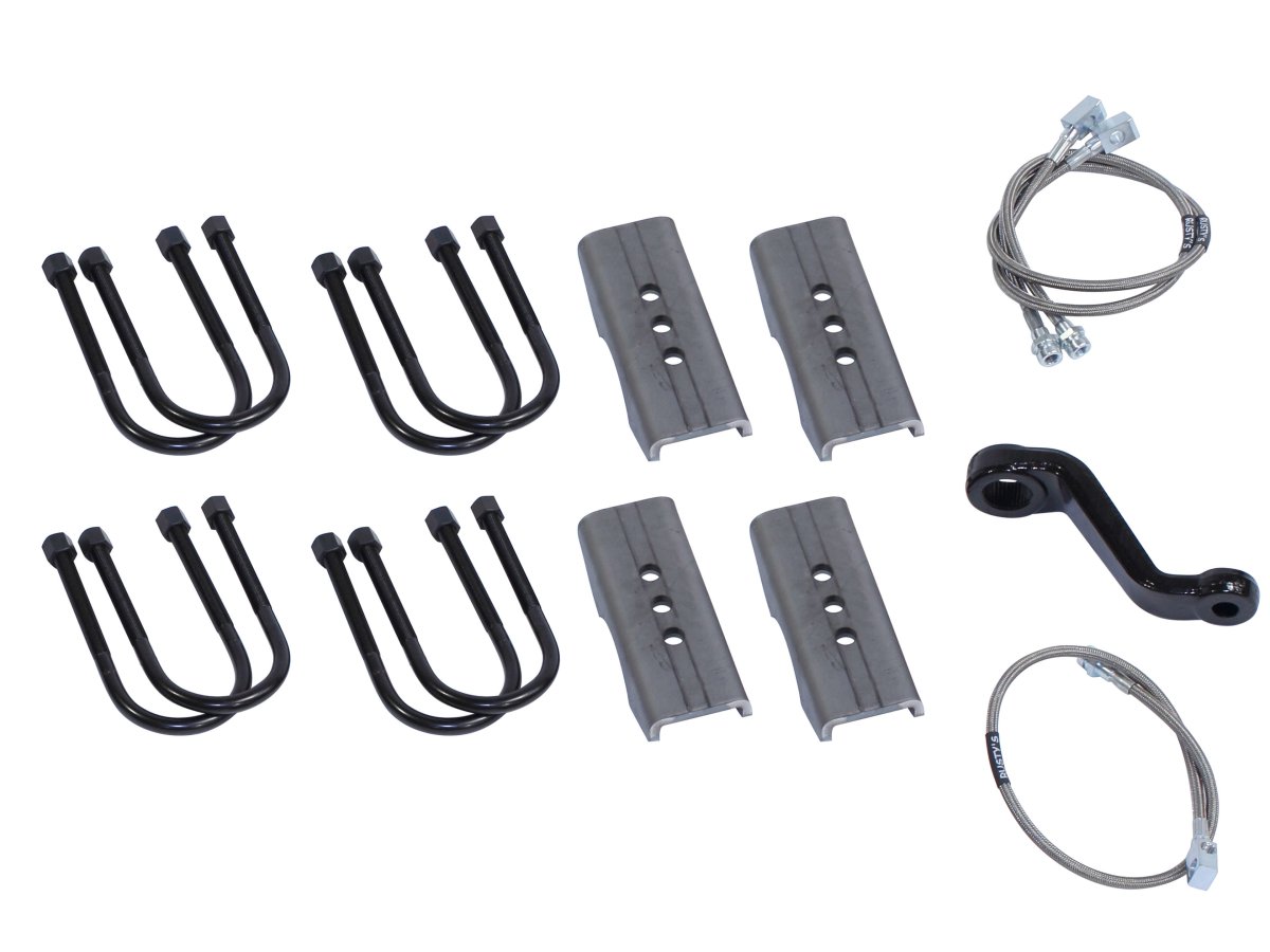Rusty's YJ Wrangler Spring Over Axle Kit