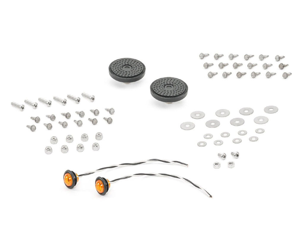 MCE GenII Front and Rear Factory Width Flat Fenders - 2007-2018 Jeep JK Wrangler