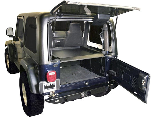 Tuffy Deluxe Cargo Area Security Enclosure - '97-'06 TJ / '87-'95 YJ Wrangler