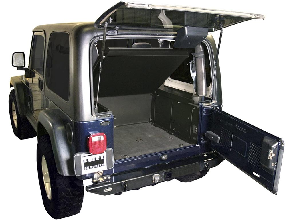 Tuffy Deluxe Cargo Area Security Enclosure - '97-'06 TJ / '87-'95 YJ Wrangler