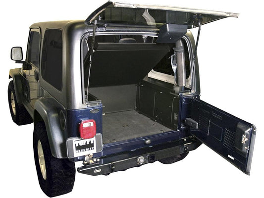 Tuffy Deluxe Cargo Area Security Enclosure - '97-'06 TJ / '87-'95 YJ Wrangler