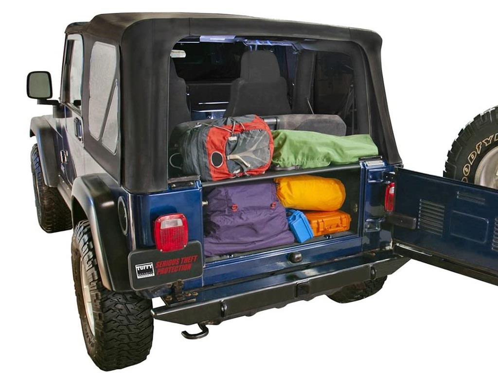 Tuffy Standard Cargo Area Security Enclosure - '97-'06 TJ Wrangler