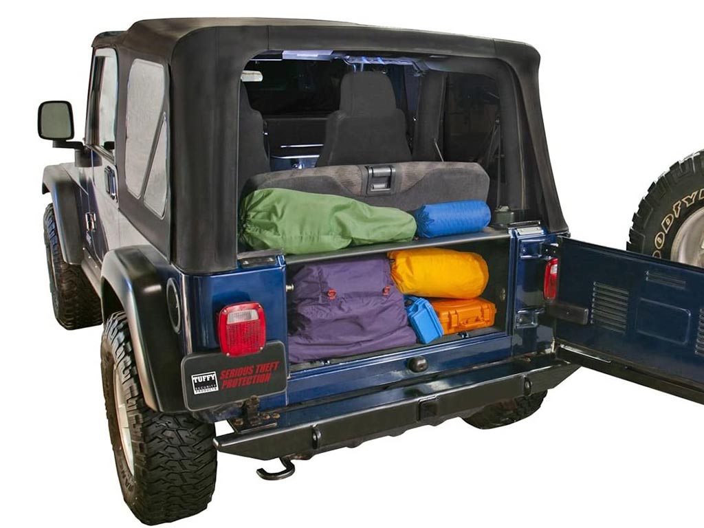 Tuffy Standard Cargo Area Security Enclosure - '97-'06 TJ Wrangler