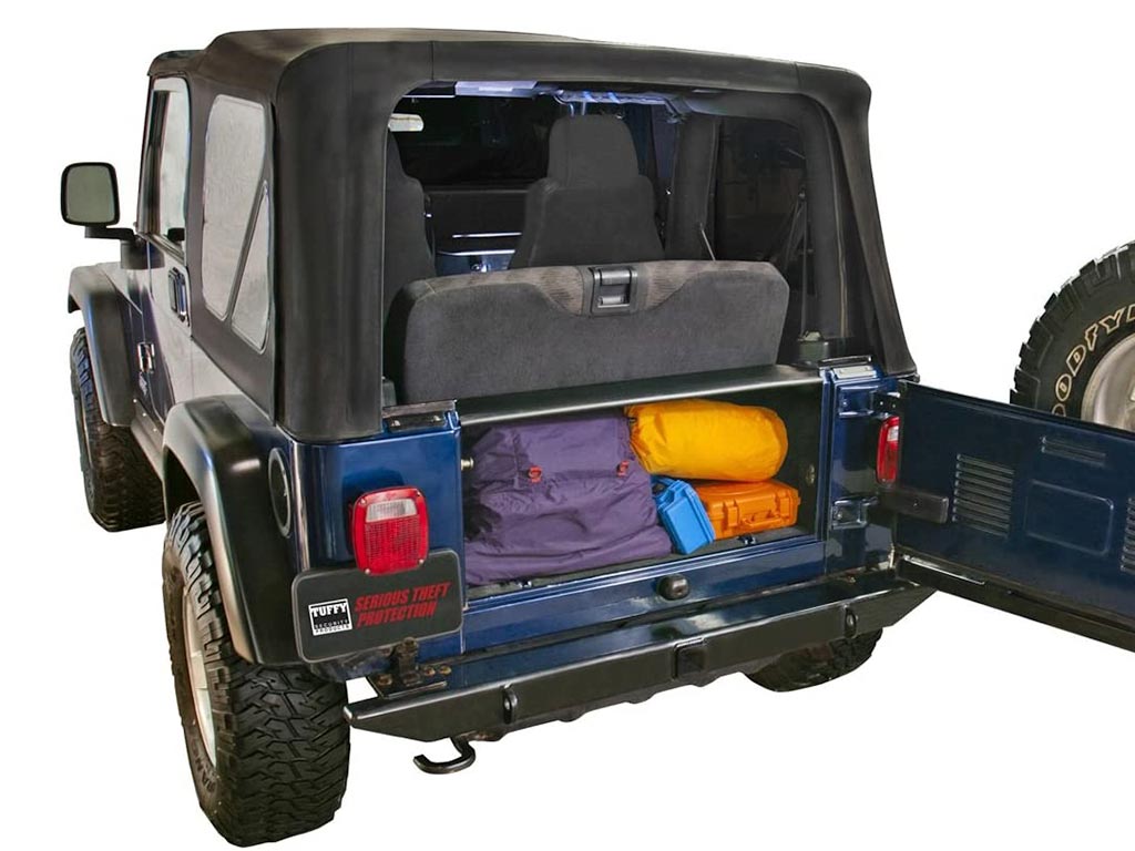 Tuffy Standard Cargo Area Security Enclosure - '97-'06 TJ Wrangler