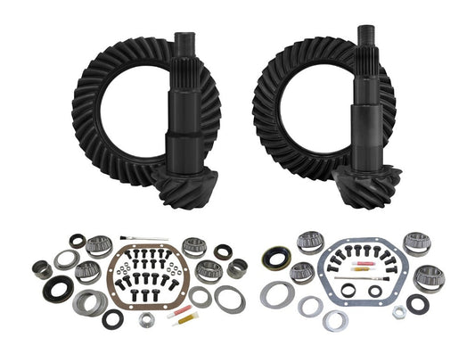 Yukon Gear & Axle Complete Gear Package - JK Wrangler (D30 Front / D44 Rear)