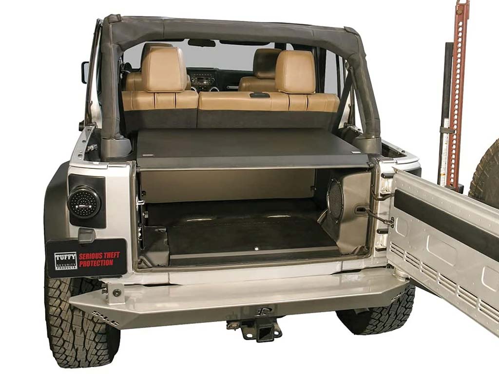 Tuffy Deluxe Cargo Area Security Enclosure - '11-'18 JK Wrangler