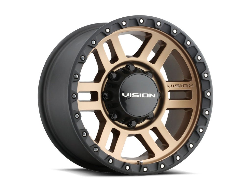 Vision Wheel - Vision 354 Manx 2 - Satin Bronze - 17 X 9" - 5 ON 5" - 4.5" B.S.