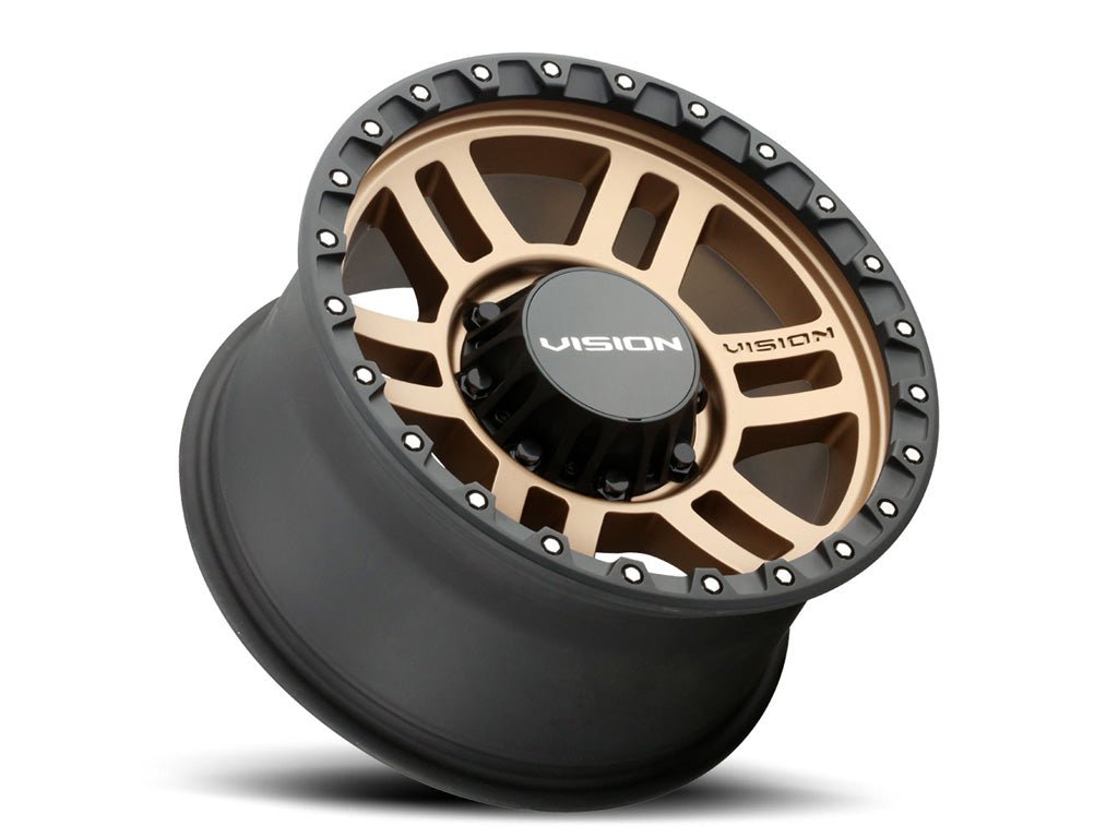 Vision Wheel - Vision 354 Manx 2 - Satin Bronze - 17 X 9" - 5 ON 5" - 4.5" B.S.