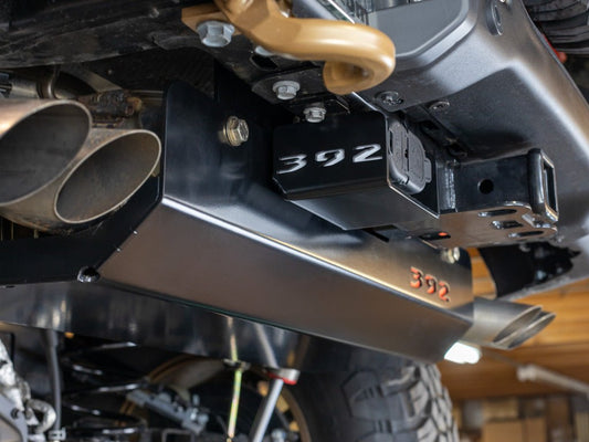 Rusty's 7 Way Connector Skid Plate - JL 392 Wrangler