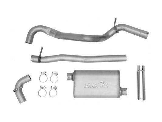 Dynomax 2012-2018 Jeep Wrangler 2-Door 2.5" Cat-Back Ultra Flo Performance Exhaust System