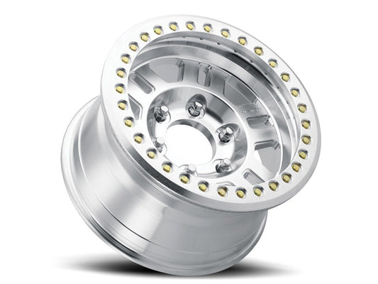 Vision Wheel - Vision 398 Manx-Beadlock Wheel - Machined w/ Machined Beadlock - 17 x 8.5"