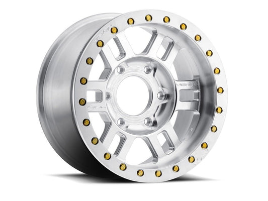 Vision Wheel - Vision 398 Manx Forged Beadlock Wheel - Machined w/ Machined Beadlock - 17 x 9.5"