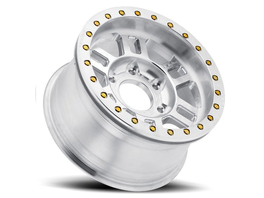 Vision Wheel - Vision 398 Manx Forged Beadlock Wheel - Machined w/ Machined Beadlock - 17 x 9.5"