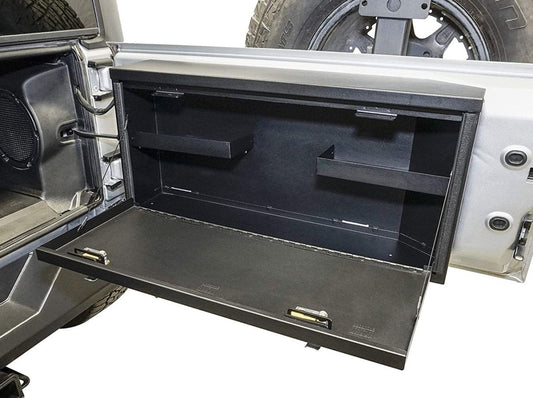 Tuffy Tailgate Security Lock Box - Standard Panel - '07-'18 JK Wrangler