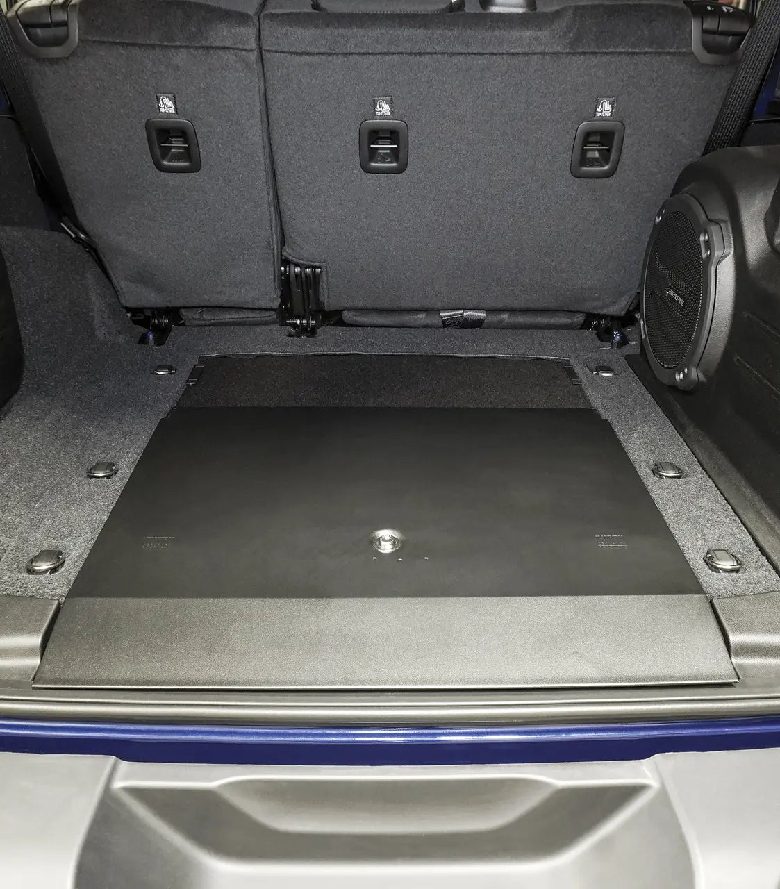 Tuffy In-Floor Locking Cargo Lid - '18-Current JL Wrangler Unlimited