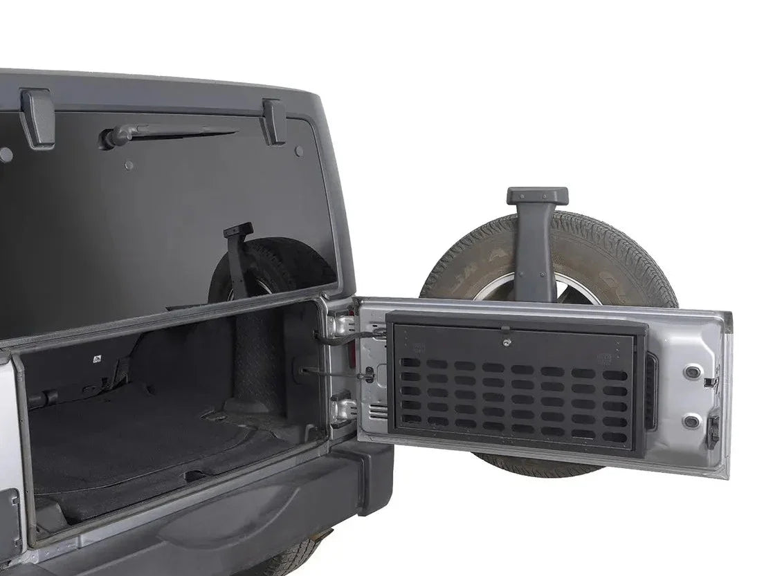 Tuffy Tailgate Security Lock Box - Molle Panel - '07-'18 JK Wrangler