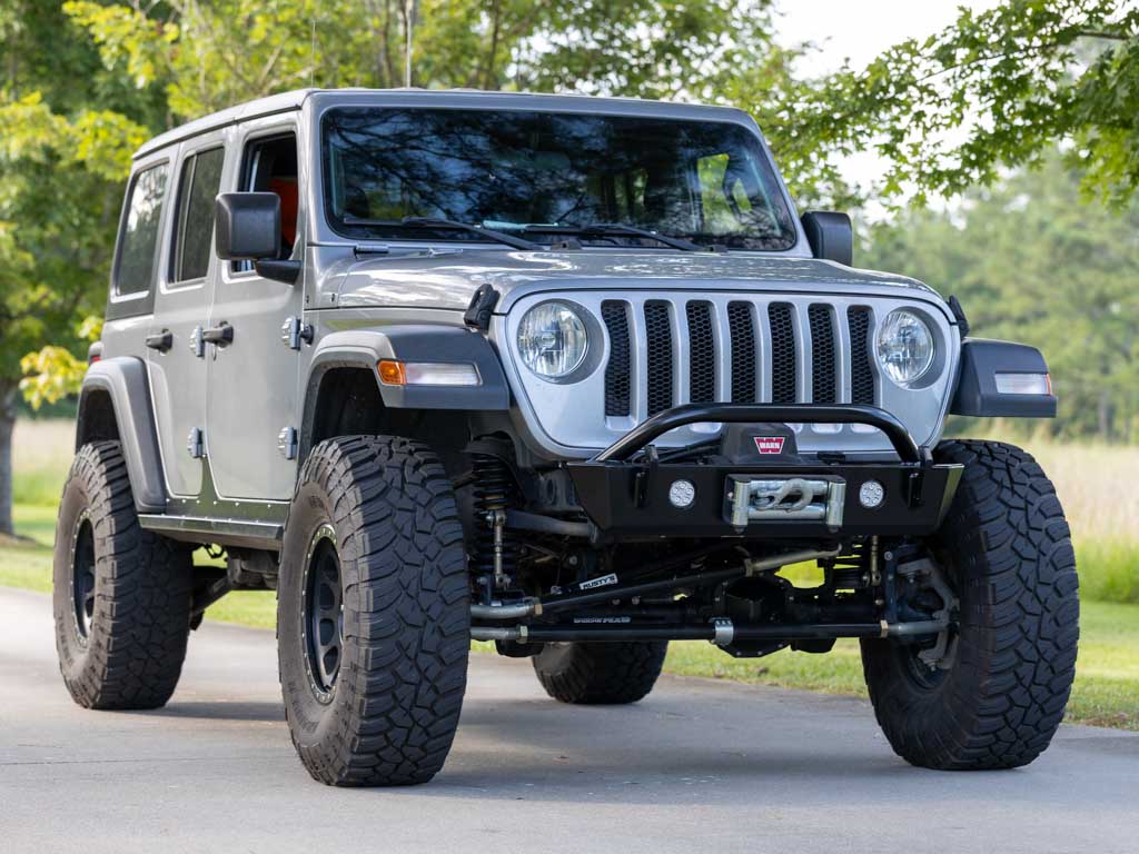 Rusty's Bumper - Xtreme Trail Front Bumper w/ Sylvania LED Slim Lights - (JK)