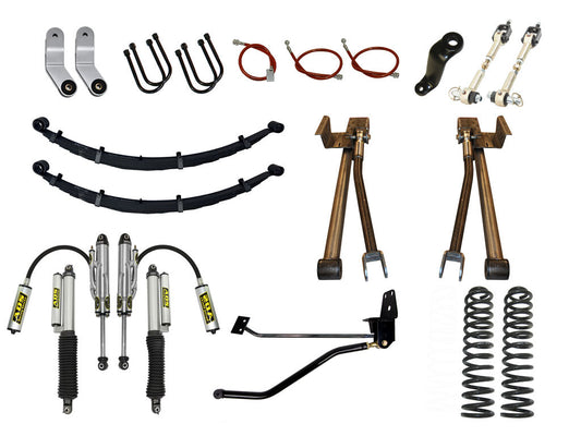 Rusty's XJ Cherokee 6.5" Jeep Speed Competition Long Travel Kit
