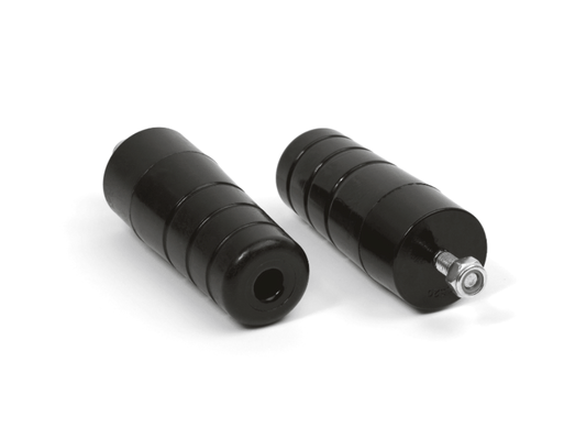 TJ Wrangler Front or Rear Extended Bump Stop - Bolt In Design (Pair)