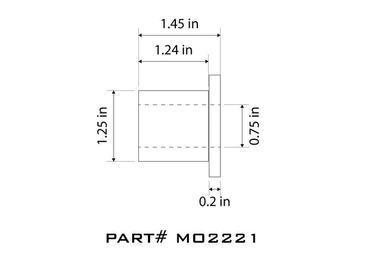 Bushing Half MO2221