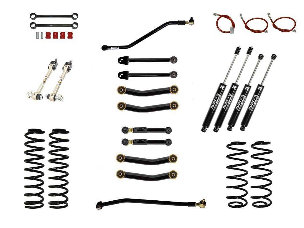 Rusty's TJ / LJ Wrangler 2" Advanced Kit