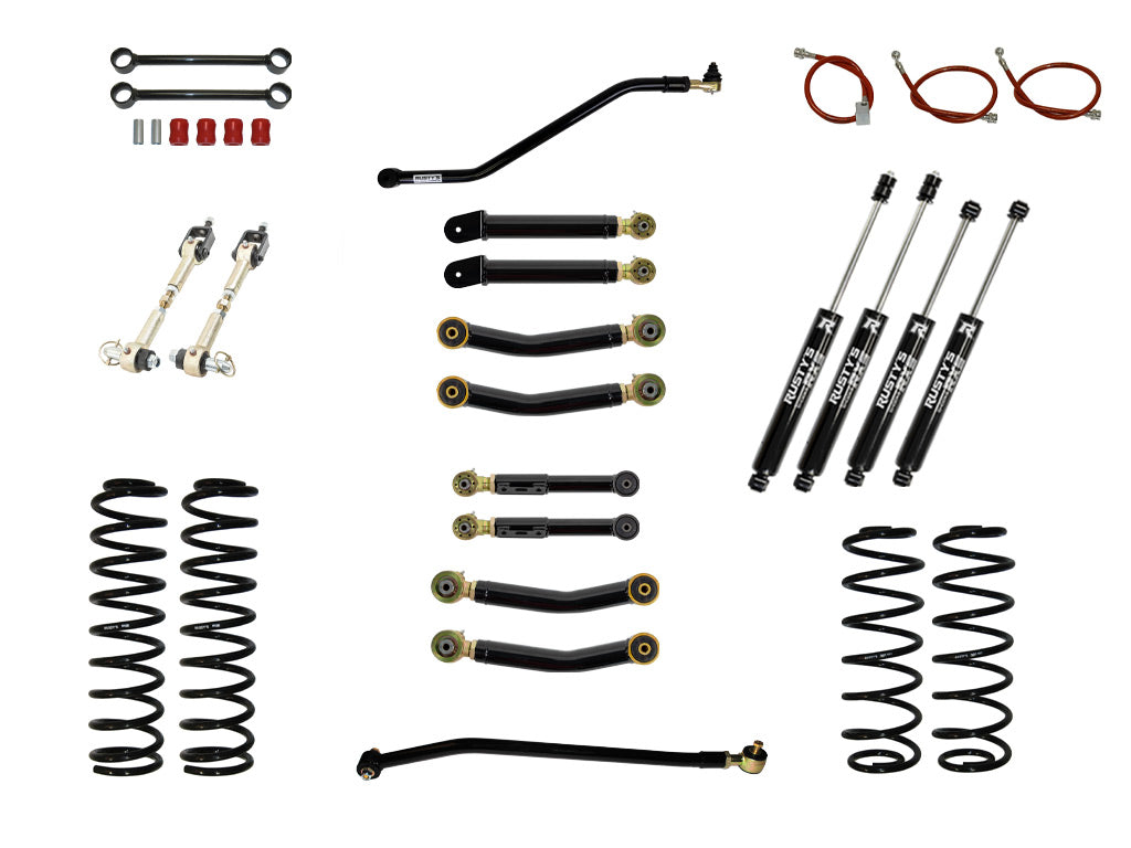 Rusty's TJ / LJ Wrangler 2" Advanced Kit