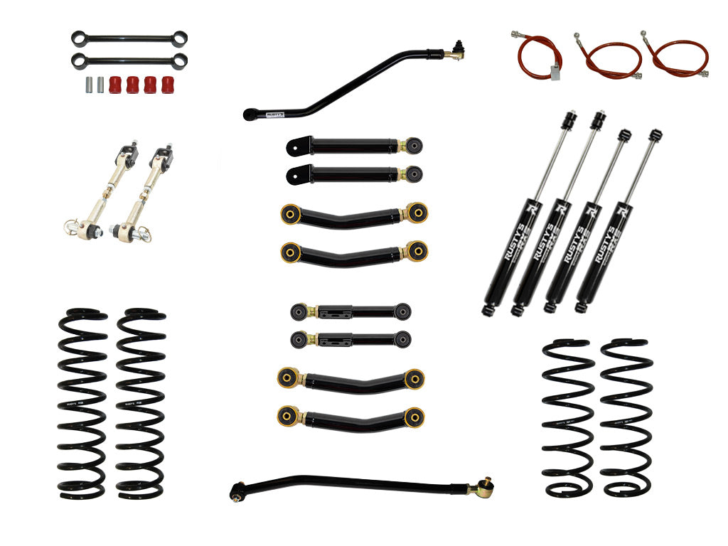Rusty's TJ / LJ Wrangler 2" Advanced Kit