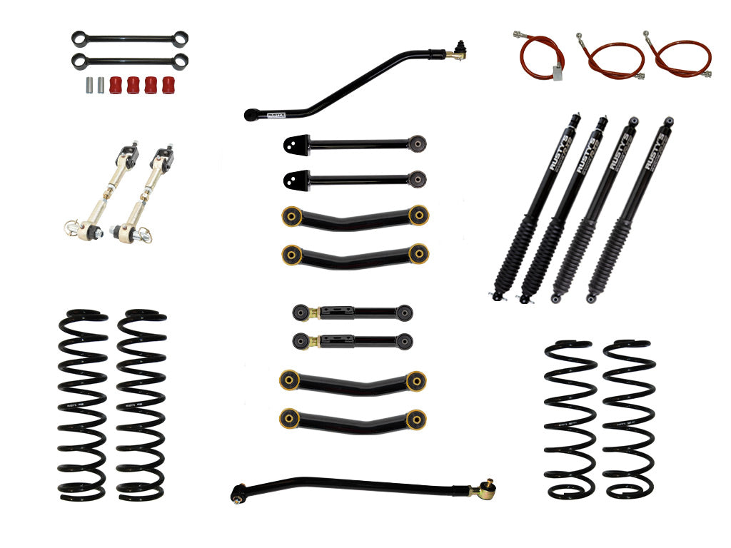 Rusty's TJ / LJ Wrangler 2" Advanced Kit