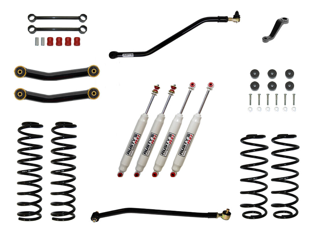 Rusty's TJ/LJ Wrangler 3" Starter Kit