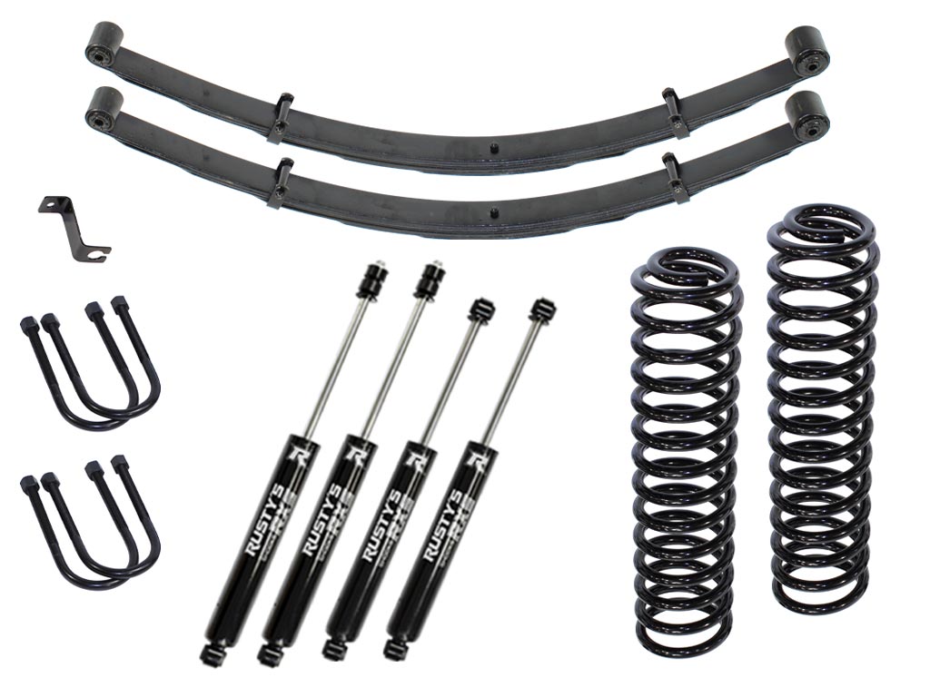 Rusty's XJ Cherokee 3"/3.5 Spring Pack Lift Kit