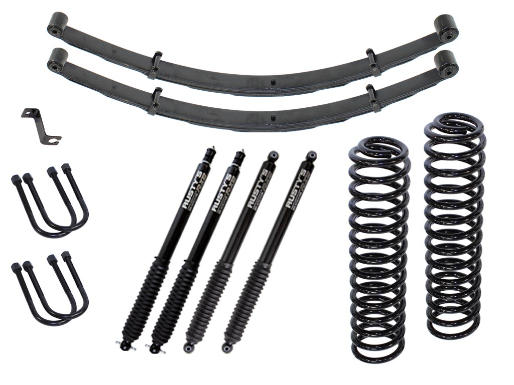 Rusty's XJ Cherokee 3"/3.5 Spring Pack Lift Kit