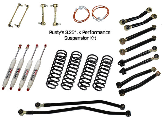 Rusty's JK Wrangler 3.25" Performance Kit