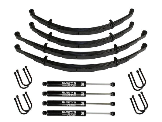 Rusty's FSJ 3.5" - 4" Full Size Spring Pack Lift Kit